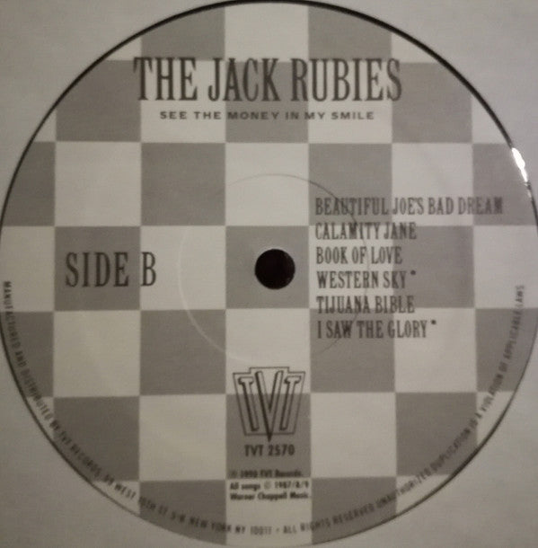 The Jack Rubies : See The Money In My Smile (LP, Album)