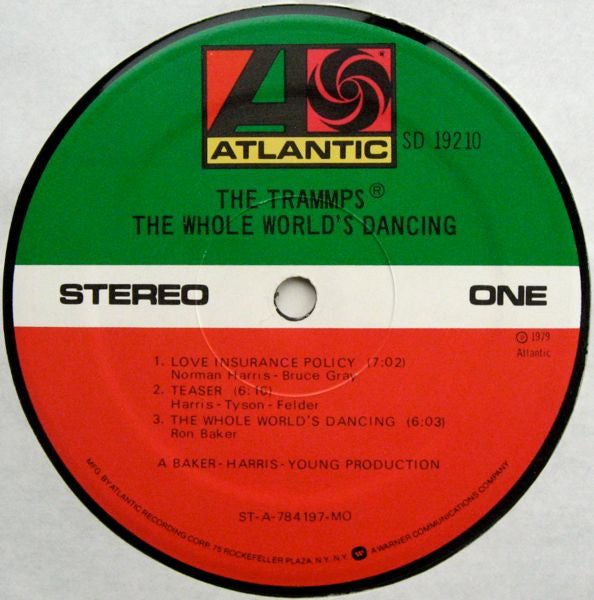 The Trammps : The Whole World's Dancing (LP, Album, MO )