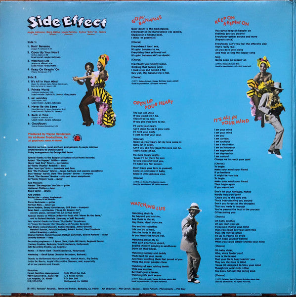 Side Effect : Goin' Bananas (LP, Album, Gat)