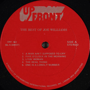 Joe Williams : The Best Of (LP, Comp)