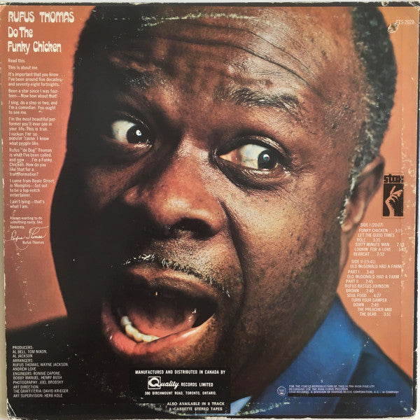 Rufus Thomas : Do The Funky Chicken (LP, Album)