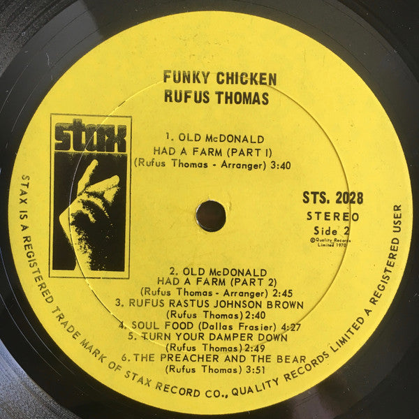 Rufus Thomas : Do The Funky Chicken (LP, Album)