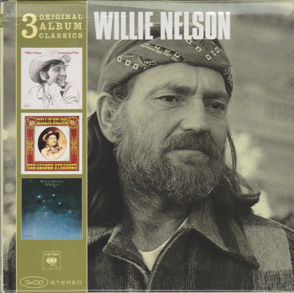 Willie Nelson : 3 Original Album Classics (3xCD, Album, RE + Box, Comp)