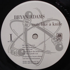 Bryan Adams : Cuts Like A Knife (LP, Album, Ind)