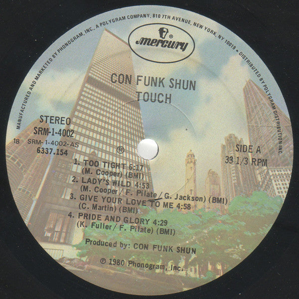 Con Funk Shun : Touch (LP, Album, 18 )