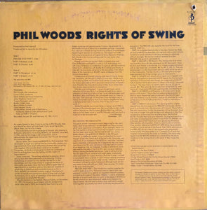 Phil Woods : Rights Of Swing (LP, Album, RE)