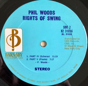 Phil Woods : Rights Of Swing (LP, Album, RE)