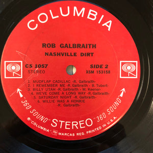 Rob Galbraith : Nashville Dirt (LP, Ter)