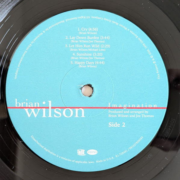 Buy Brian Wilson : Imagination (LP, Album, RSD, RE) Online for a