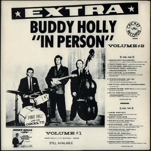 Buddy Holly : In Person: Volume #2 (LP, Comp, Unofficial)