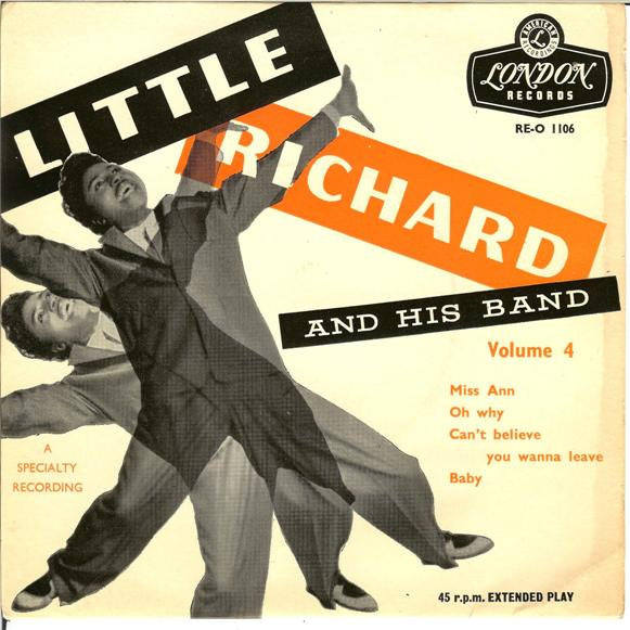 Little Richard And His Band : Little Richard And His Band - Vol. 4 (7", EP)