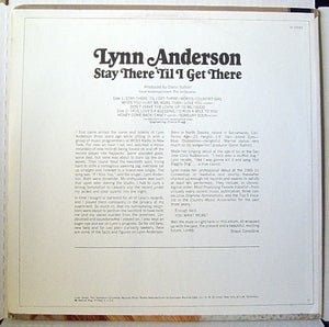 Lynn Anderson : Stay There 'Til I Get There (LP, Album, RE)