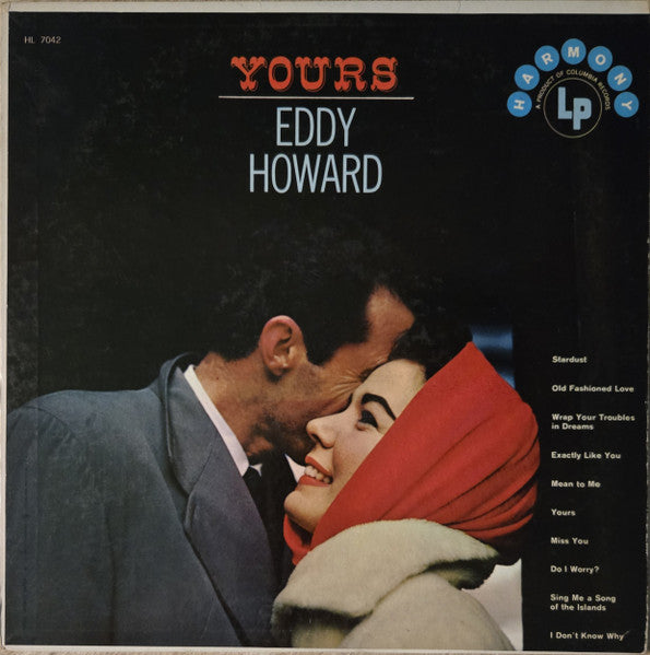 Eddy Howard : Yours (LP, Album, Mono)