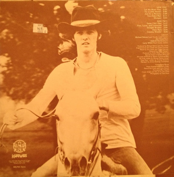 Michael Rabon* : Texas Till I Die (LP, Album)