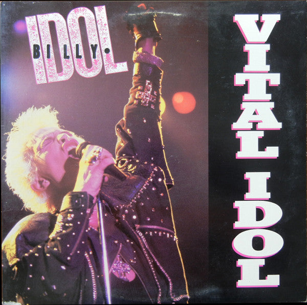 Billy Idol : Vital Idol (LP, Album, Comp, Club, RE)