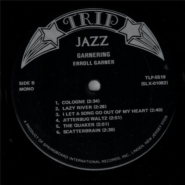 Erroll Garner : Garnering (LP, Album, Mono, RE)