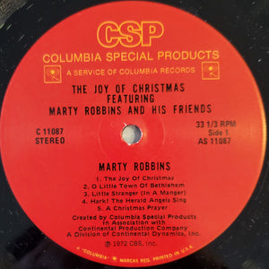 Marty Robbins And His Friends* : The Joy Of Christmas (LP, Comp)