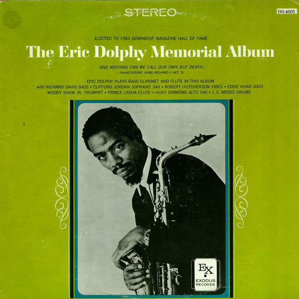 Eric Dolphy : The Eric Dolphy Memorial Album (LP, Album, RE)