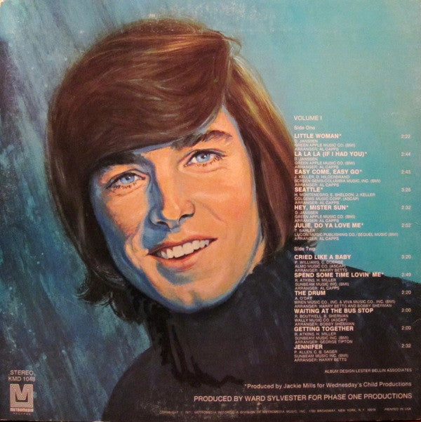 Bobby Sherman : Bobby Sherman's Greatest Hits Volume I (LP, Comp, Gat)