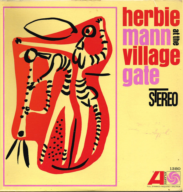 Herbie Mann : Herbie Mann At The Village Gate (LP, Album)