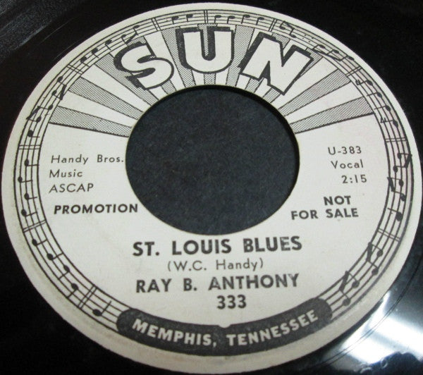 Ray B. Anthony* : Alice Blue Gown / St. Louis Blues (7", Single, Promo)