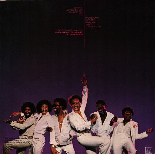 Commodores : Midnight Magic (LP, Album, Club)