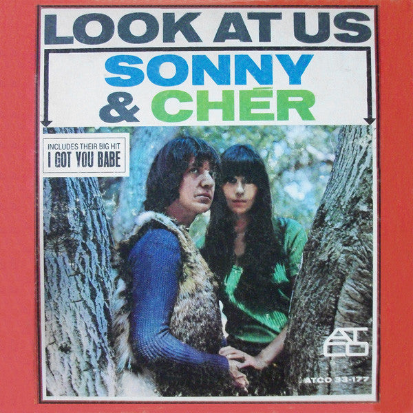 Sonny & Chér* : Look At Us (LP, Album, Mono)
