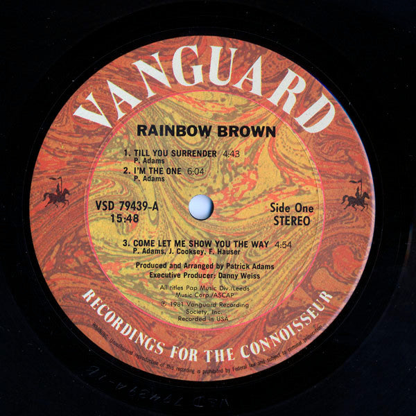 Rainbow Brown : Rainbow Brown (LP, Album)