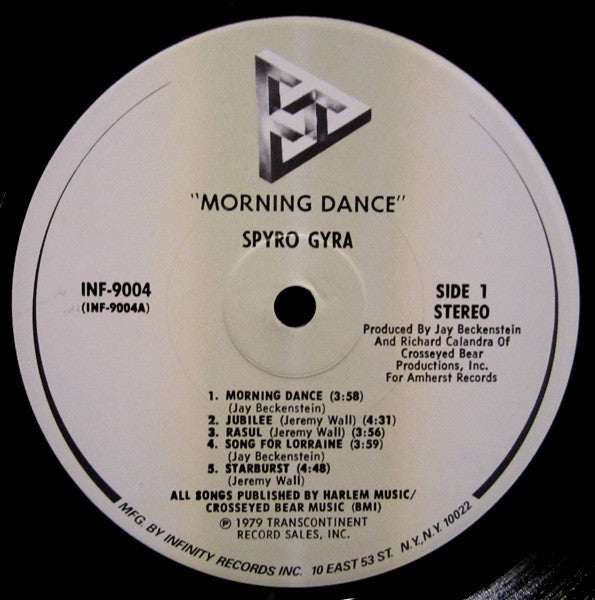 Spyro Gyra : Morning Dance (LP, Album)