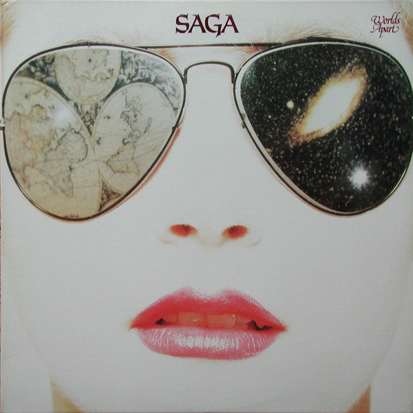 Saga (3) : Worlds Apart (LP, Album, RE)