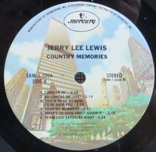 Jerry Lee Lewis : Country Memories (LP, Album)