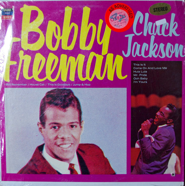 Bobby Freeman / Chuck Jackson : Bobby Freeman - Chuck Jackson (LP, Comp)