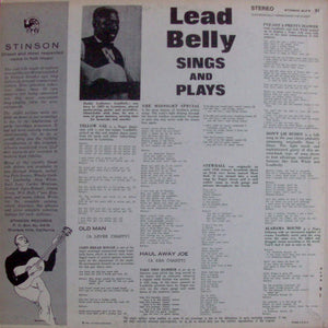 Leadbelly : Leadbelly Sings And Plays (LP, Red)