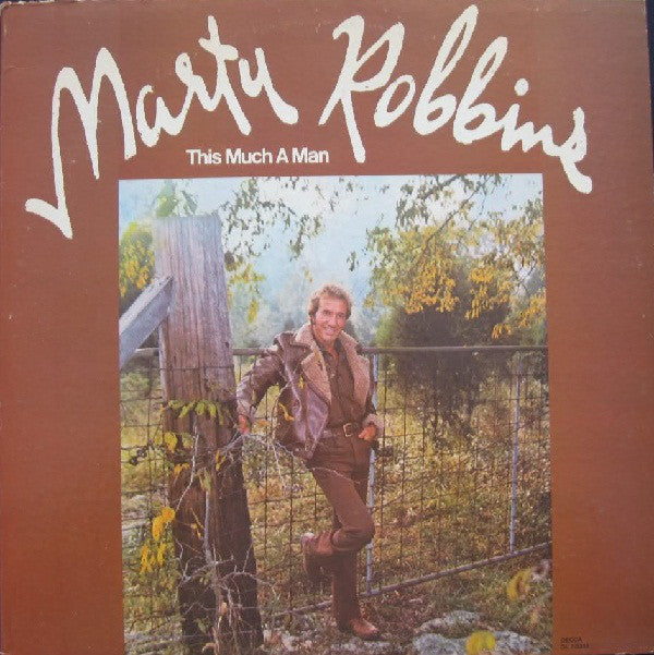 Marty Robbins : This Much A Man (LP, Album)