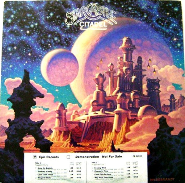 Starcastle : Citadel (LP, Album, Promo)