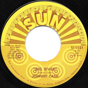 Johnny Cash : Big River (7", Single)