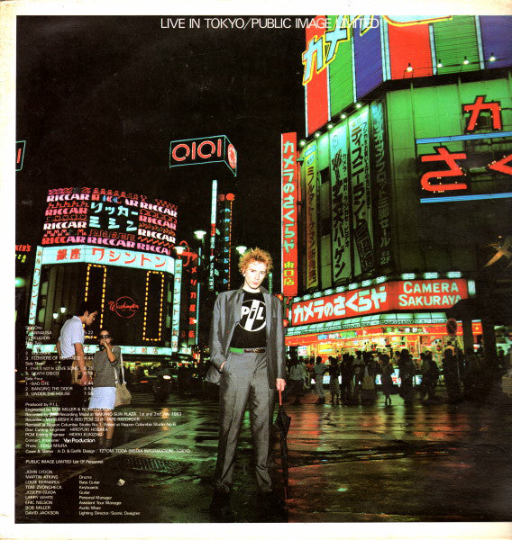 Public Image Limited : Live In Tokyo (2x12", Album)