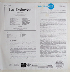 José Serrano* : La Dolorosa (LP, Album, RE)