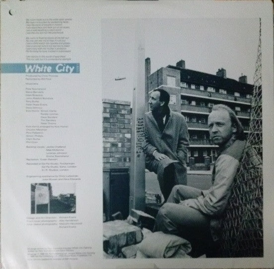 Pete Townshend : White City (A Novel) (LP, Album, AR )