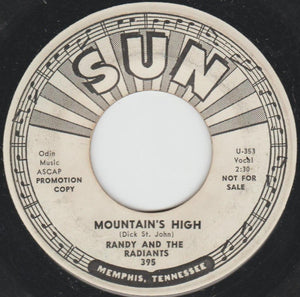 Randy And The Radiants* : Peek-A-Boo / Mountain's High (7", Promo)