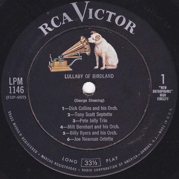 Various : Lullaby Of Birdland (LP, Ind)