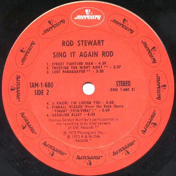 Rod Stewart : Sing It Again Rod (LP, Comp, San)