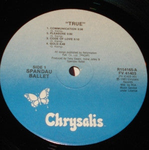 Spandau Ballet : True (LP, Album, Clu)