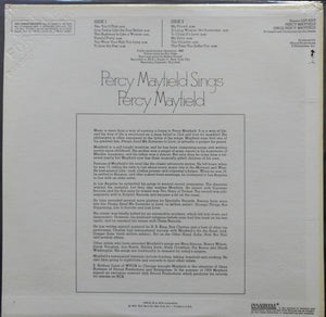 Percy Mayfield : Sings Percy Mayfield (LP, Album)