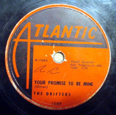 The Drifters : Ruby Baby / Your Promise To Be Mine (Shellac, 10")
