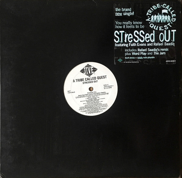 A Tribe Called Quest : Stressed Out (Remix) (12", Promo)