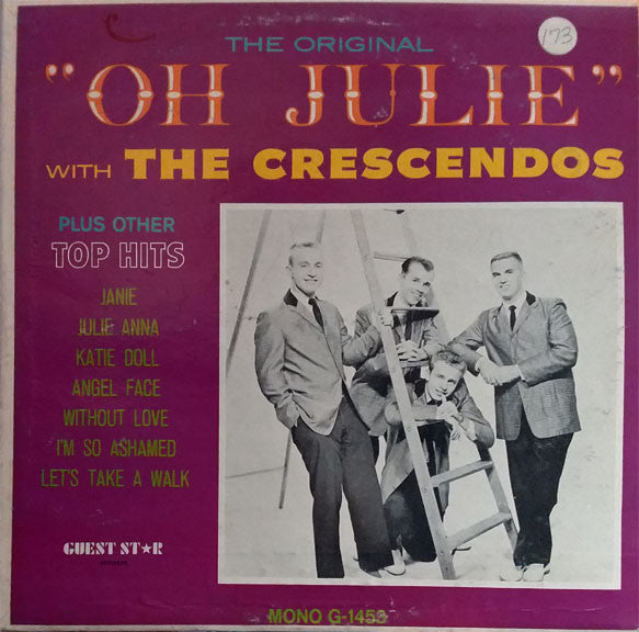The Crescendos : Oh Julie (LP, Mono)