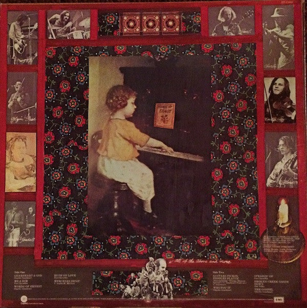 Goose Creek Symphony : Words Of Earnest (LP, Album, Red)