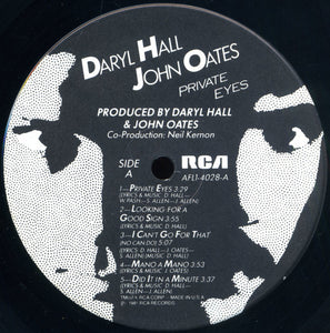 Daryl Hall, John Oates* : Private Eyes (LP, Album, Ind)