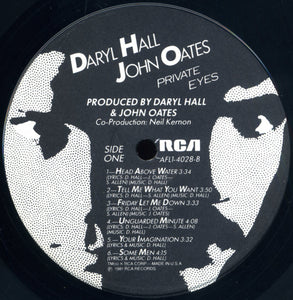 Daryl Hall, John Oates* : Private Eyes (LP, Album, Ind)